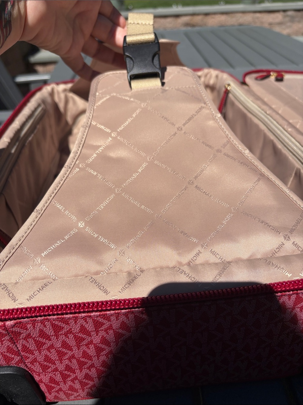 Michael Kors Carry On Suitcase - Picture 8 of 13